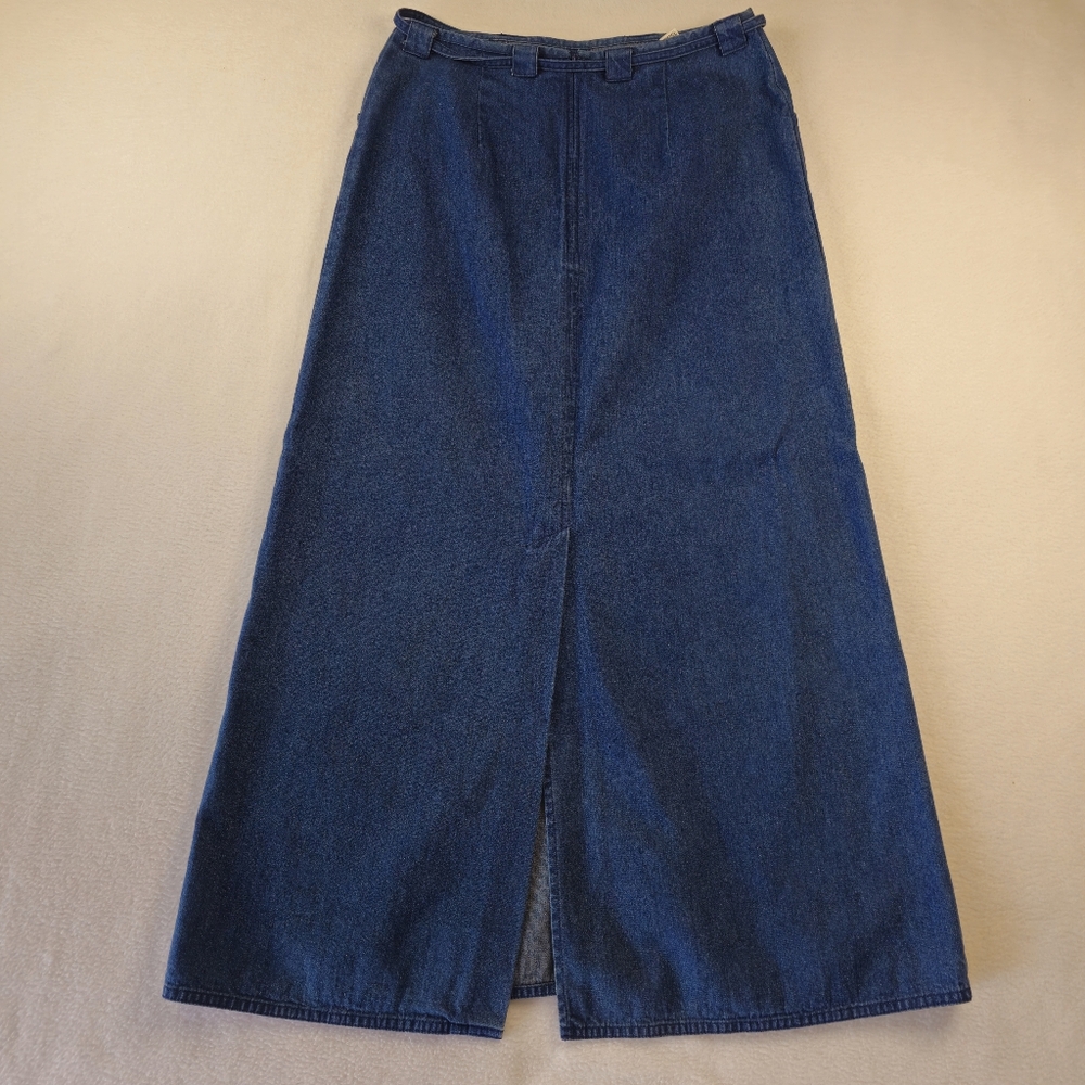 Talbots Vintage Denim Blue Women's Skirt Size 6 - Picture 6 of 10